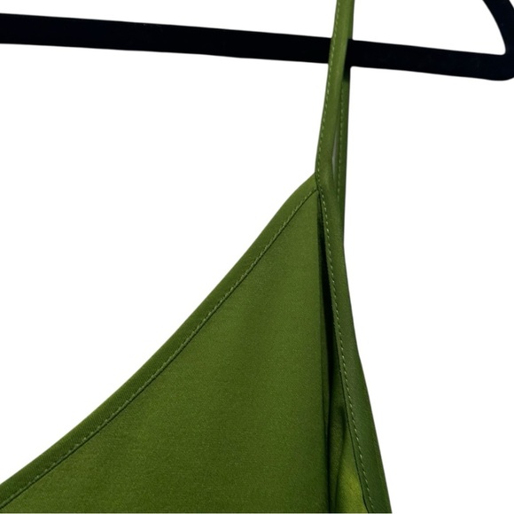 Target A New Day Slip Dress Midi Green Medium - Picture 4 of 9